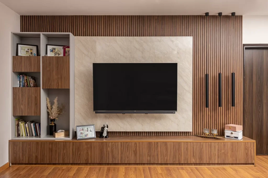 Bedroom TV unit design